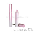 Empty Loveliness mascara packaging perle rose mascara emballage métallique rose mascara container 2.5ml vide mince mascara tube